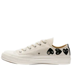 Sko|Sko<Comme des Garcons Play x Converse CDG Multi Heart Low Top Sko Off-White