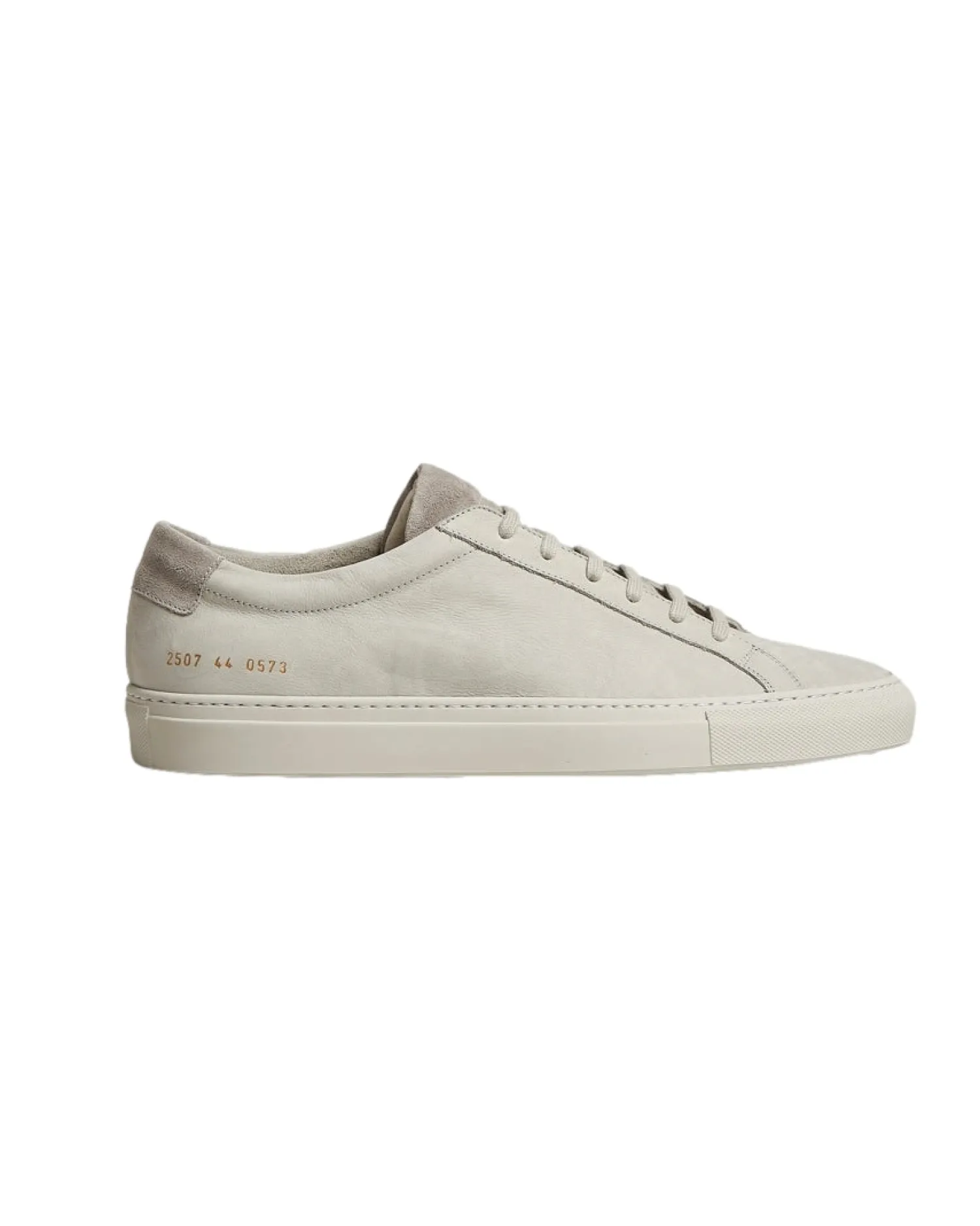 Sko<Common Projects Achilles In Nubuk Light Grey Sko Lysegrå