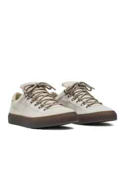 Sko<Diemme Marostica Low Almond Granita Suede Sko Off-White