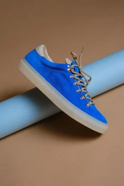 Sko<Diemme Marostica Low Mediterrean Blue Suede Sko Kongeblå