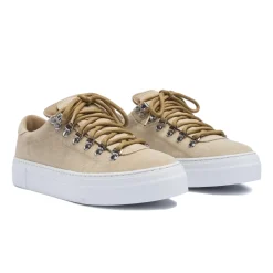 Sko<Diemme Marostica Low Platform Sand Suede Sko Sand