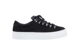 Sko<Diemme Marostica Low Platform Black Suede Sko Sort