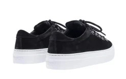 Sko<Diemme Marostica Low Platform Black Suede Sko Sort