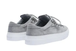 Sko<Diemme Marostica Low Platform Grey Suede Sko Lysegrå
