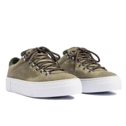 Sko<Diemme Marostica Low Platform Olive Suede Sko Oliven
