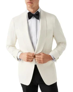 Skjorte<Eton 3000 Slim Evening White Signature Twill Shirt Skjorte Hvit