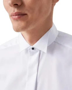 Skjorte<Eton 3000 Slim Evening Wing Collar Skjorte Hvit