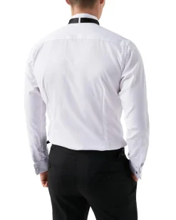 Skjorte<Eton 3000 Slim Evening Wing Collar Skjorte Hvit