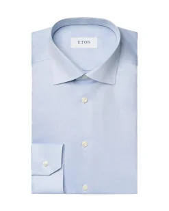 Skjorte<Eton 3000 Slim Skjorte Lyseblå