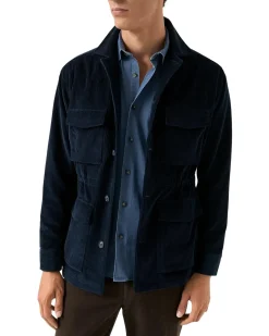 Skjorte<Eton Dark Wash Denim Stretch Shirt Skjorte Denim