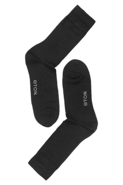 Tilbehør<Eton Cotton Sokker Sort