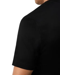 T-Shirt<Eton Filo di Scozia T-shirt T-shirt Sort