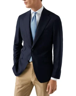 Skjorte<Eton Semi Solid Four-Way Stretch Shirt Skjorte Hvit
