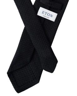 Tilbehør<Eton Solid Grenadine Tie Slips Marine