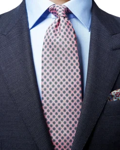 Tilbehør<Eton Tie Slips Rosa Mønster
