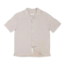 Skjorte<Furore Hill Short Sleeve Skjorte Taupe