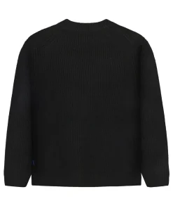 Genser<Garment Project Boxy Wool Knit Genser Sort