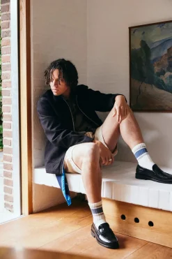 Sko<Garment Project Miles Penny Loafer Sko Sort