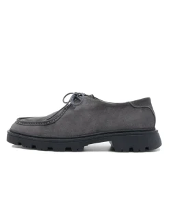 Sko<Garment Project Minnesota Low Charcoal Suede Sko Grå