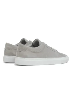 Sko<Garment Project Premium Low Light Grey Suede Sko Lysegrå