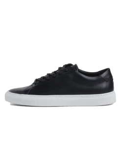 Sko<Garment Project Premium Low Black Leather Sko Sort