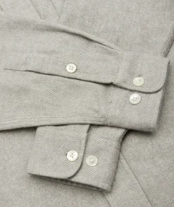 Skjorte<Garment Project Relaxed Long Sleeved Shirt Skjorte Grå