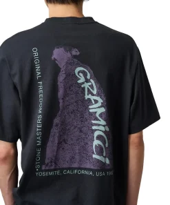 T-Shirt<Gramicci STONEMASTERS TEE T-shirt Sort