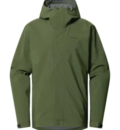 Jakke<Haglöfs Breeze Proof Jacket Men Jakke Grønn