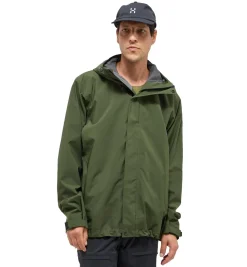 Jakke<Haglöfs Breeze Proof Jacket Men Jakke Grønn