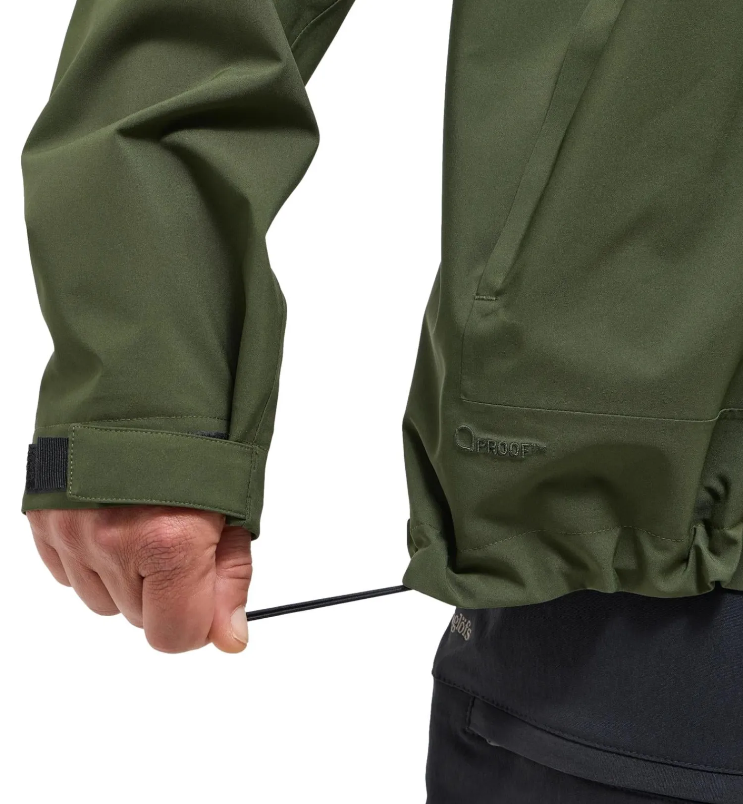 Jakke<Haglöfs Breeze Proof Jacket Men Jakke Grønn