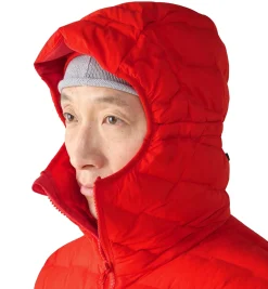 Jakke<Haglöfs Spitz Down Hood Men Jakke Rød