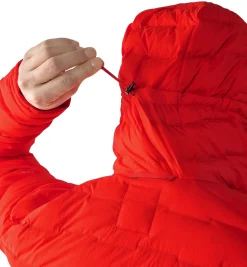 Jakke<Haglöfs Spitz Down Hood Men Jakke Rød