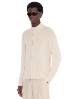 Genser<Holzweiler Atlantic Zip Cardigan Genser Beige