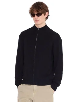 Genser<Holzweiler Atlantic Zip Cardigan Genser Sort