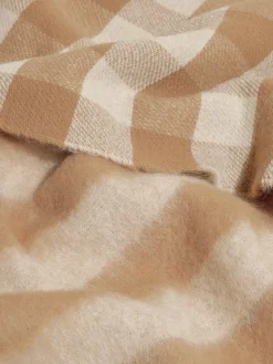 Tilbehør<Holzweiler Bambino M Skjerf Beige Ruter