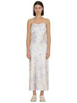 Kjole<Holzweiler Eila Print Dress Kjole Lilla Mønster