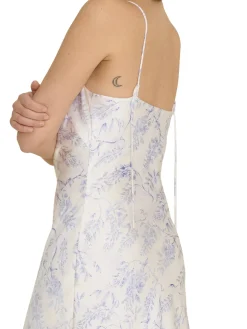 Kjole<Holzweiler Eila Print Dress Kjole Lilla Mønster