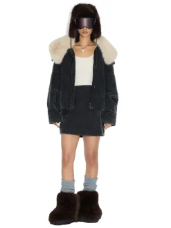 Tilbehør|Hodeplagg<Holzweiler Furry Trapper hat Lue Brun