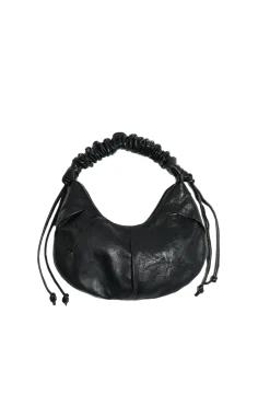 Holzweiler|Veske<Holzweiler Leni Cocoon Leather Bag Veske Sort