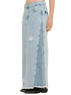 Skjørt<Holzweiler Louisa Long Denim Skirt Skjørt Denim