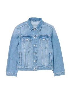 Jakke<Holzweiler M Denim Jacket Jakke Lyseblå