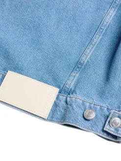 Jakke<Holzweiler M Denim Jacket Jakke Lyseblå