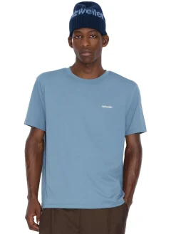 T-Shirt<Holzweiler M Regular Tee T-shirt Blå