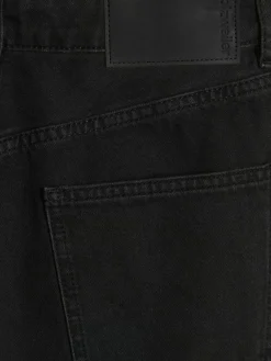 Jeans<Holzweiler M Straight Jeans Jeans Vasket Sort