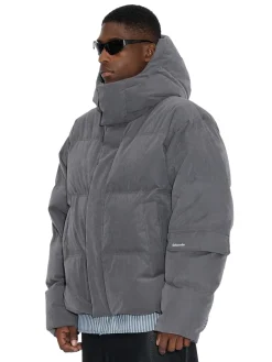 Jakke<Holzweiler Narvik Brushed Down Jacket Jakke Grå Grey