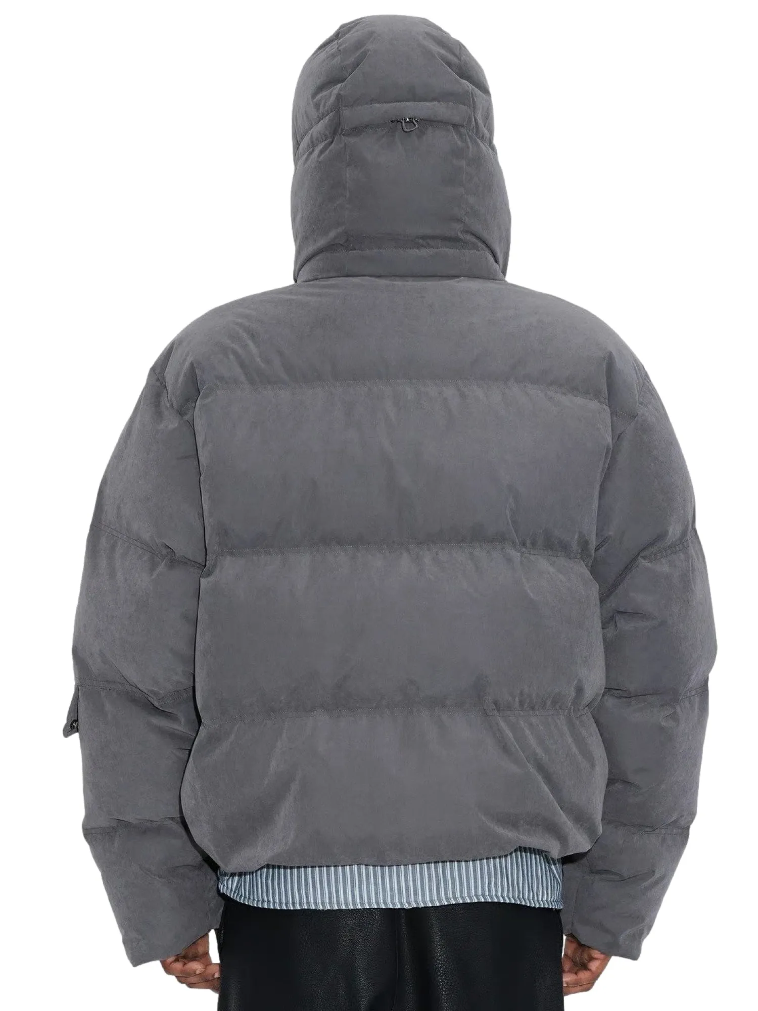 Jakke<Holzweiler Narvik Brushed Down Jacket Jakke Grå Grey