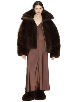 Kjole<Holzweiler Rakel Dress Kjole Brun