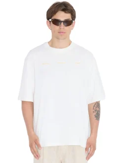 T-Shirt<Holzweiler Ranger National Tee T-shirt Hvit Og Gul