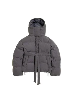 Jakke<Holzweiler Steilia Brushed Down Jkt Jakke Grå Grey