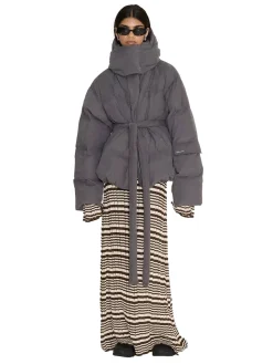 Jakke<Holzweiler Steilia Brushed Down Jkt Jakke Grå Grey